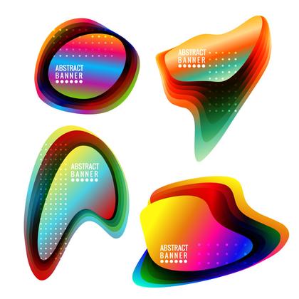 Abstract Banners