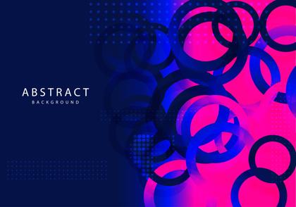 Abstract Circle Composition