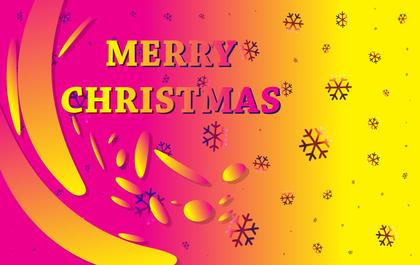 Merry Christmas Abstract