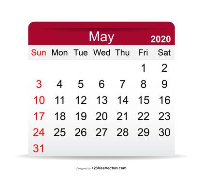 May 2020 Calendar