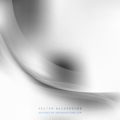 Light Gray Wave Background Template