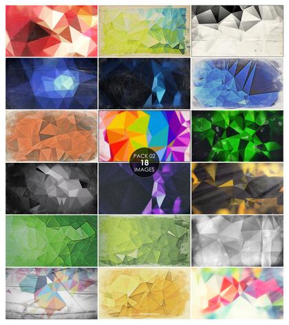 42 Shades of the Past: Diving into Vintage Grunge Polygon Textures
