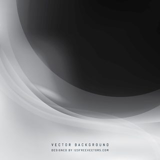 Gray Wave Background Design