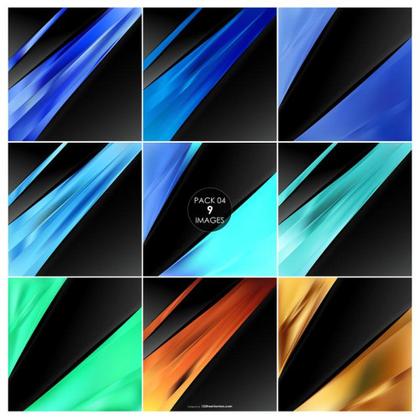 Abstract Color Swatches Collection