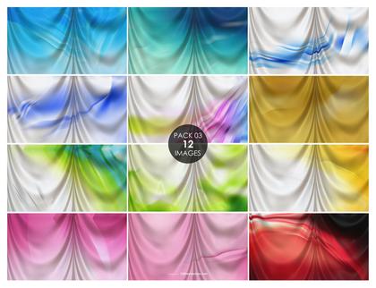 Pack of 12 Gradient Fabric Textures