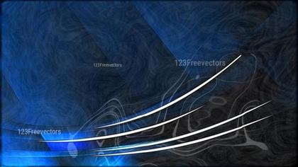Abstract Blue and White Lines