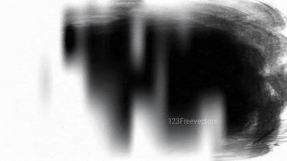 Abstract Black and White Brushstrokes