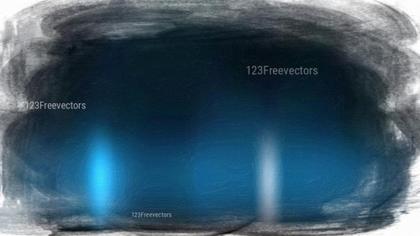 Abstract Blue Brushstroke