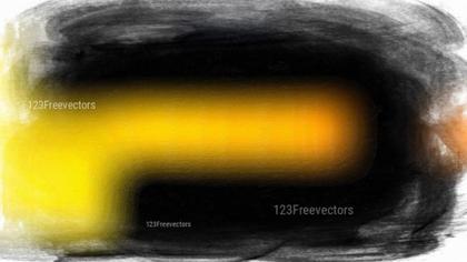 Abstract Yellow and Black Composition