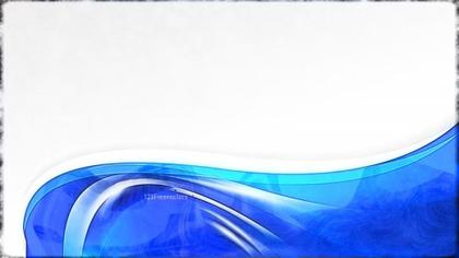Abstract Blue Wave Background