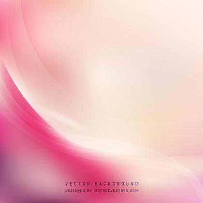 Abstract Light Pink Wave Background Design