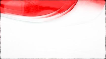 Red Wave Abstract