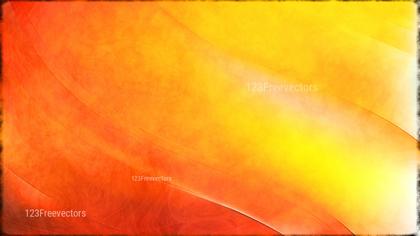 Abstract Orange and Yellow Swirls