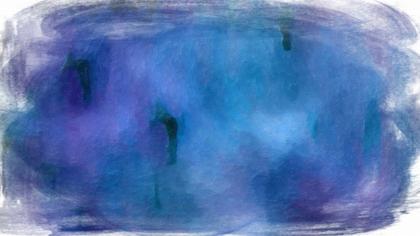 Abstract Blue Brushstrokes