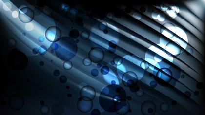 Abstract Bubbles in Blue