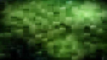 Green Mosaic Abstract