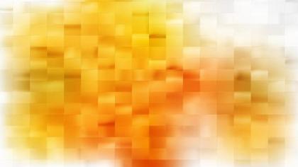 Abstract Mosaic in Orange and Yellow
