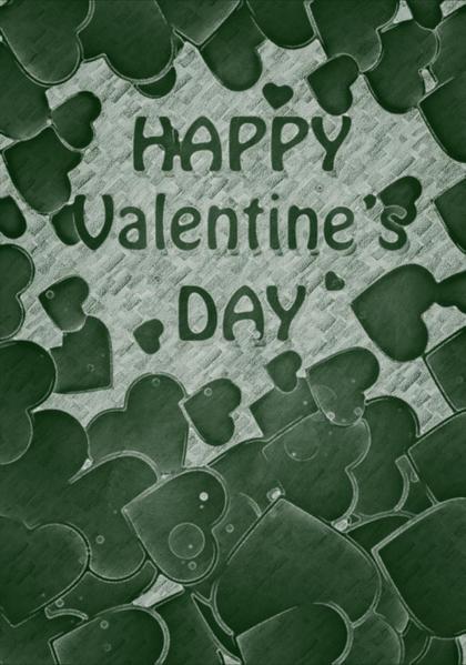 Happy Valentine's Day Hearts