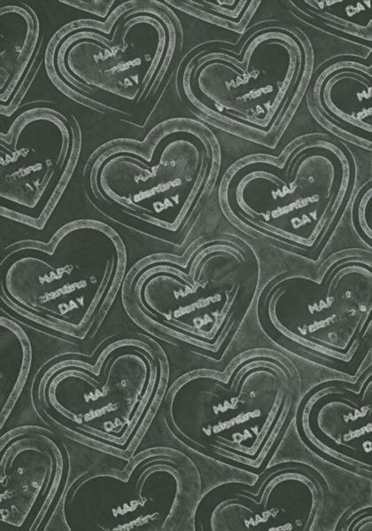 Chalkboard Hearts