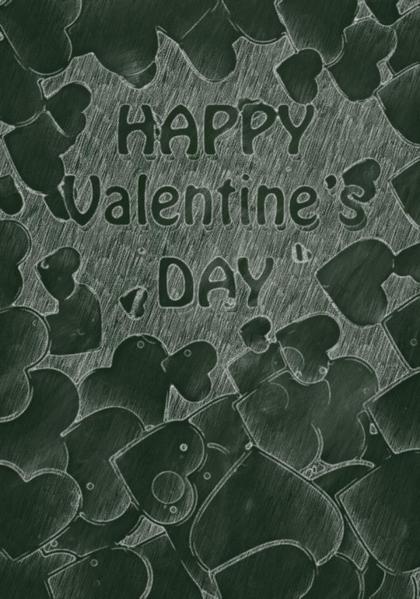 Happy Valentine's Day Chalkboard