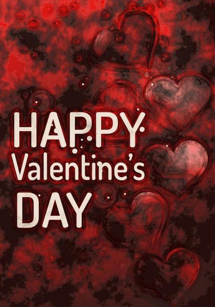 Happy Valentines Day Hearts
