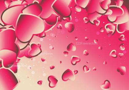 Romantic Elegance The Pink and Beige Heart Collection