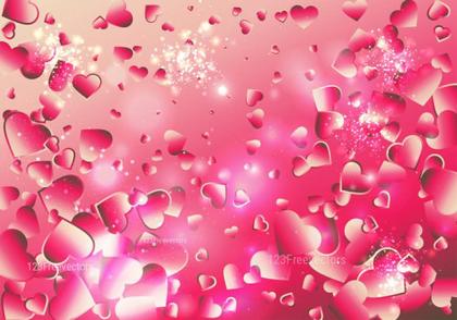 Romantic Elegance The Pink and Beige Heart Collection