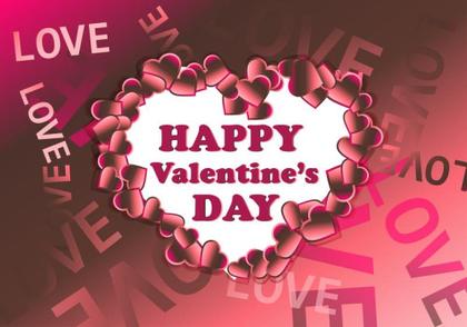 Valentine's Day Hearts and Love