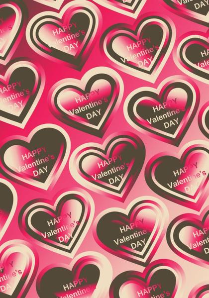 Valentine's Day Hearts Pattern