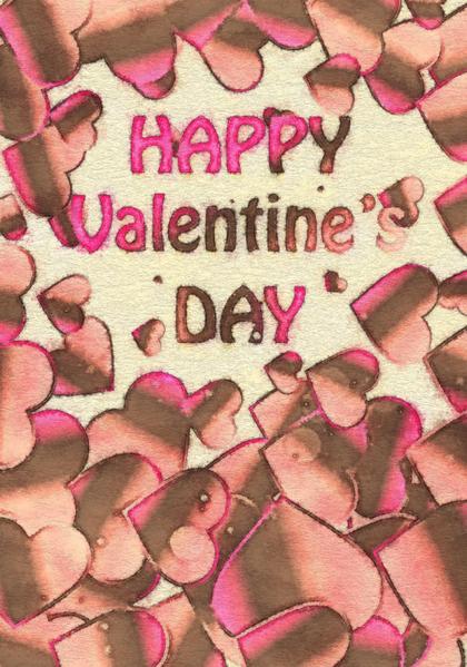 Happy Valentine's Day Hearts