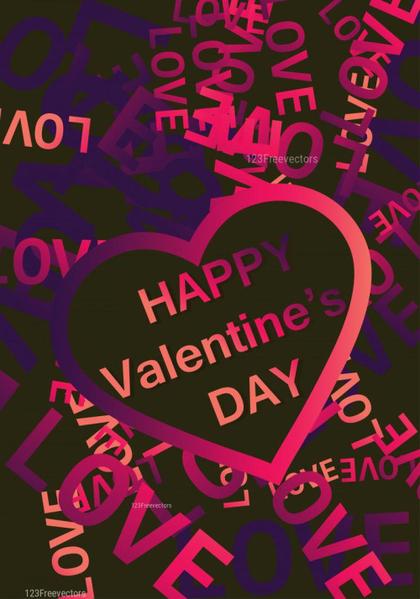 Valentine's Day Heart Design
