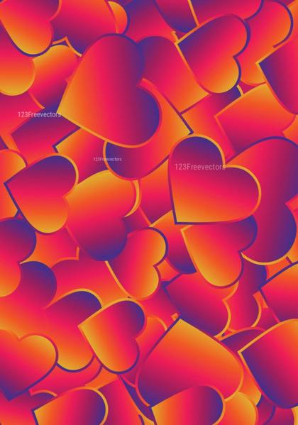 Overlapping Heart Gradient