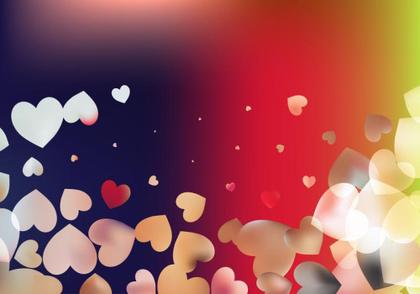 Heart Gradient Background