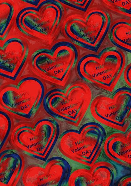 Valentine's Hearts Pattern