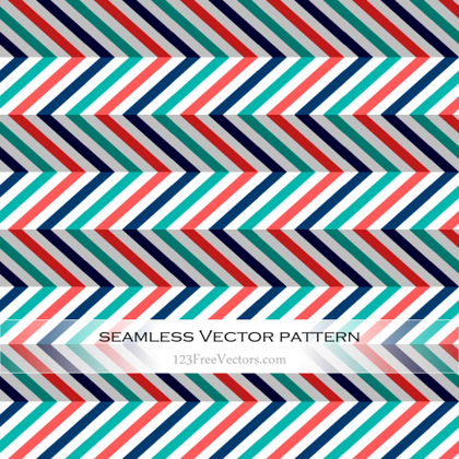 Colorful Zig Zag Background