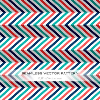 Colorful Zig Zag Background