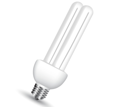 Energy Saving Light Bulb Vector Free