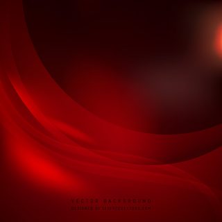 Abstract Red Wave Background Template