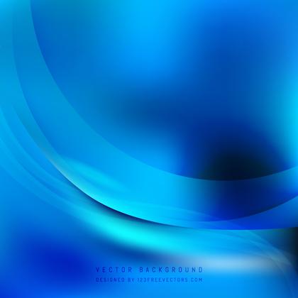 Abstract Turquoise Blue Wave Background