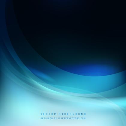 Dark Turquoise Wave Background