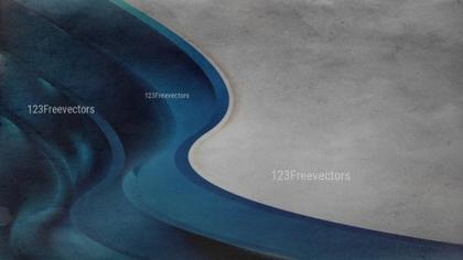 Blue Wave Abstract