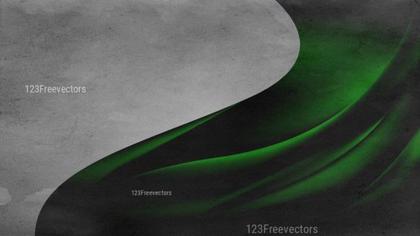 Abstract Green and Gray Swirl