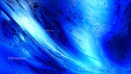 Blue Swirls Abstract