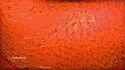 Orange Brushstrokes