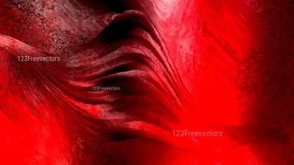 Crimson Wave Abstract