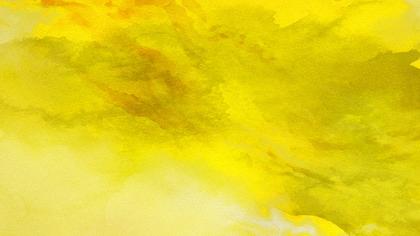 Yellow Aquarelle Texture