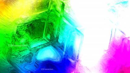 Abstract Rainbow Cube