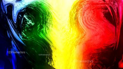 Swirling Colors Abstract
