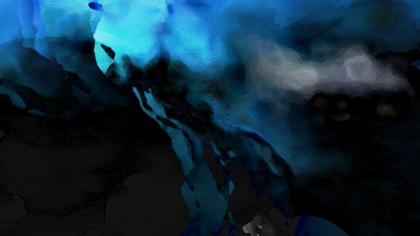 Abstract Blue and Black