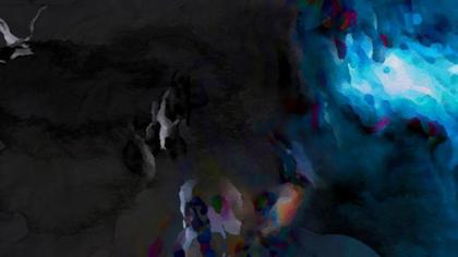 Abstract Color Swirl